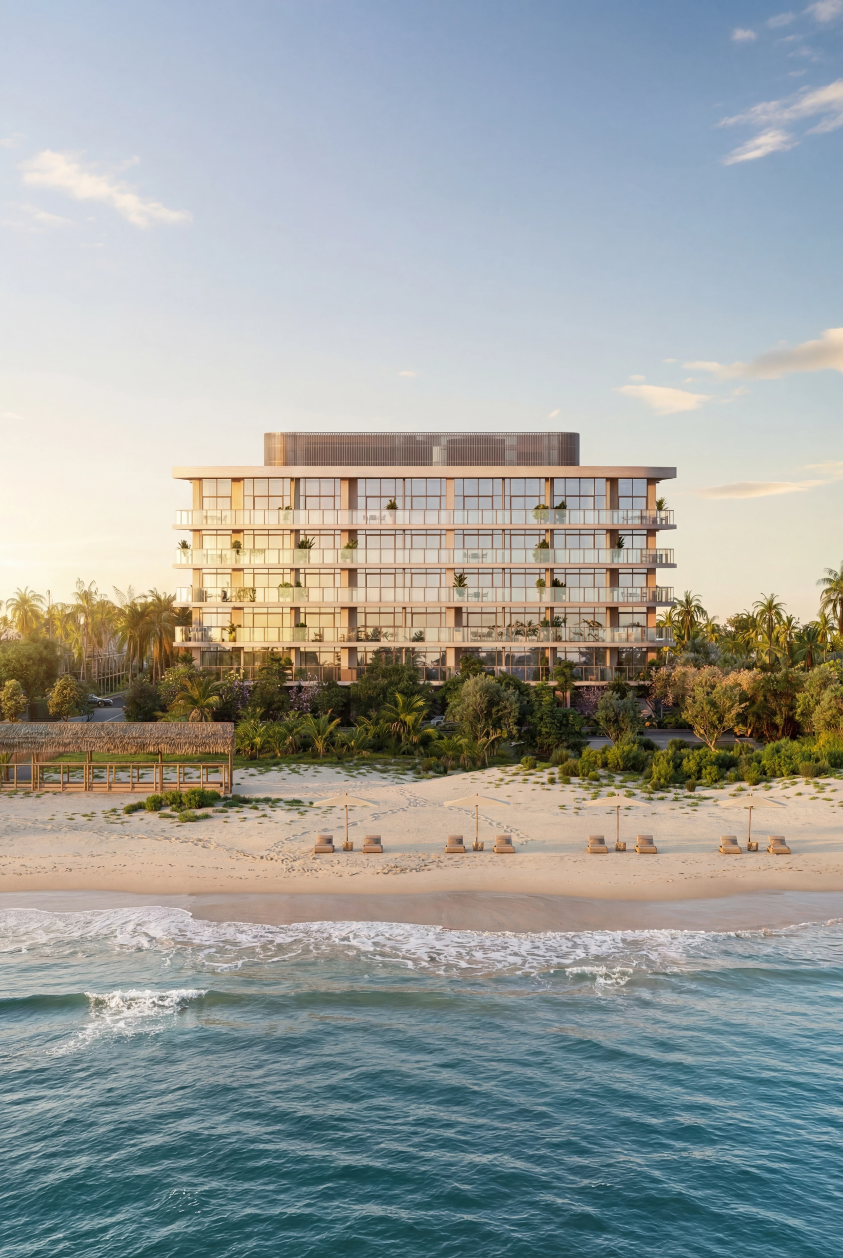 123 Ocean Palm Beach Shores exterior rendering