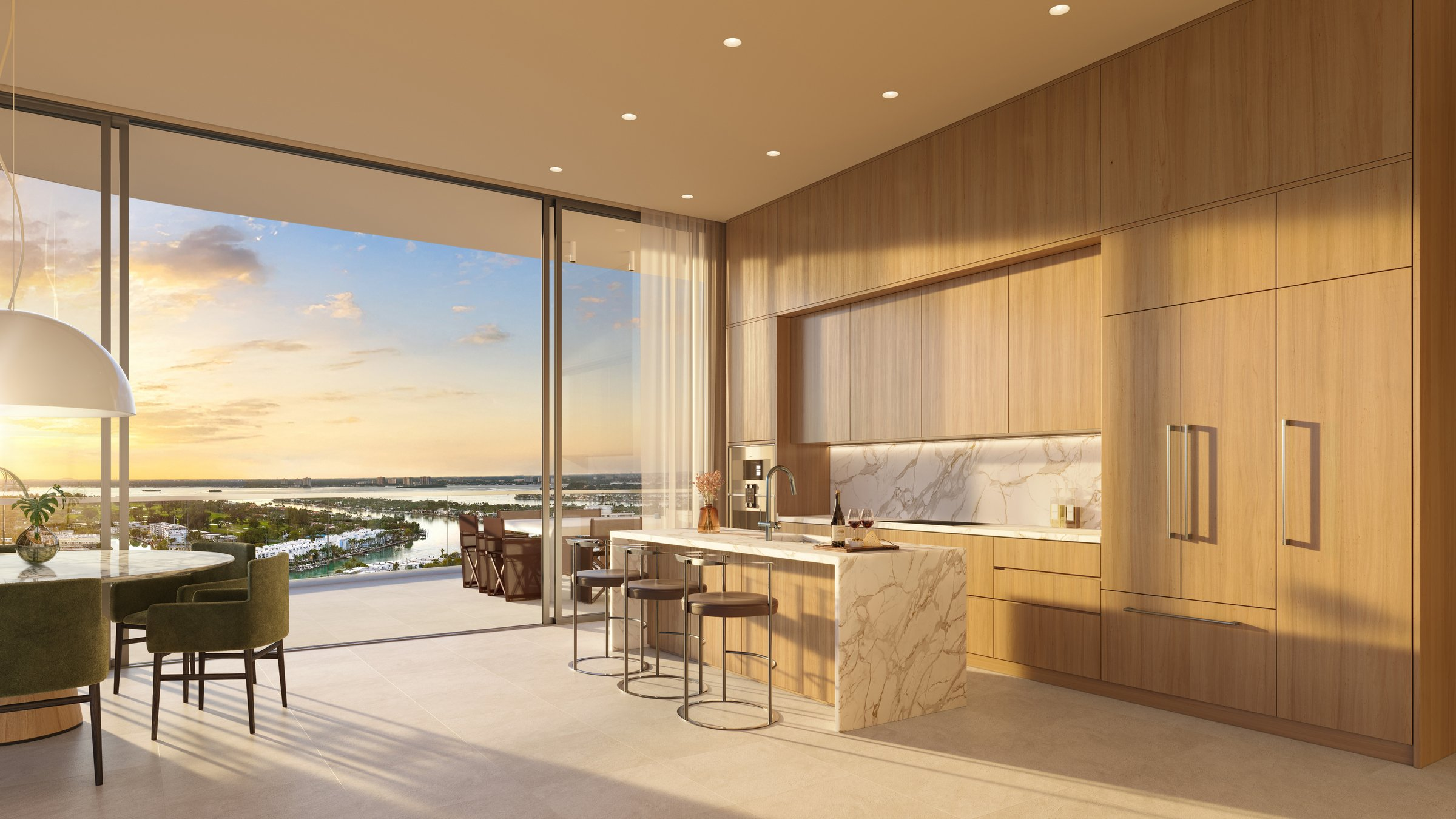 72 Carlyle residence kitchen
