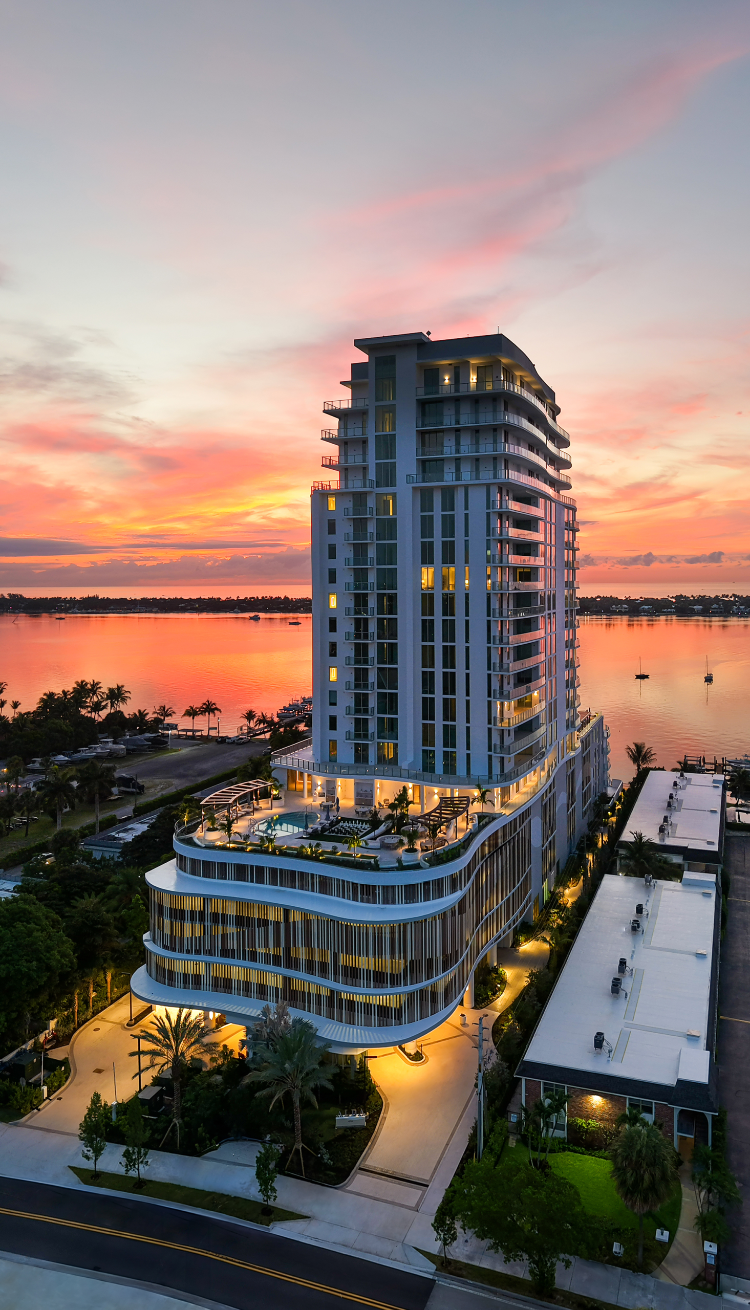 Alba Palm Beach waterfront building