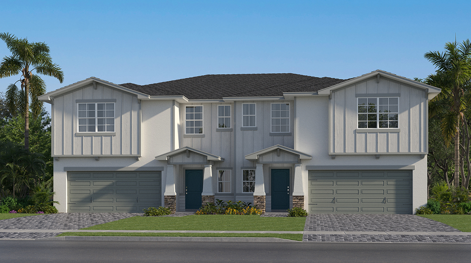 Arden Hydrangea twin home exterior