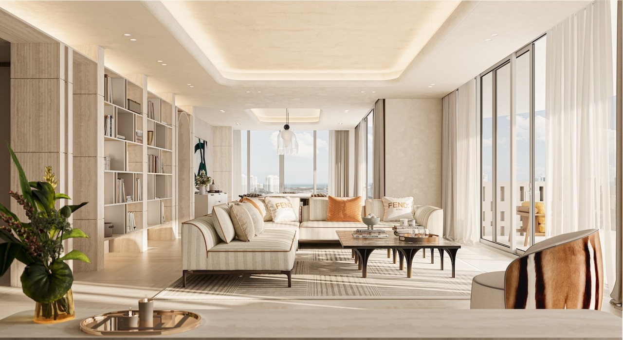 Avenia residence living room