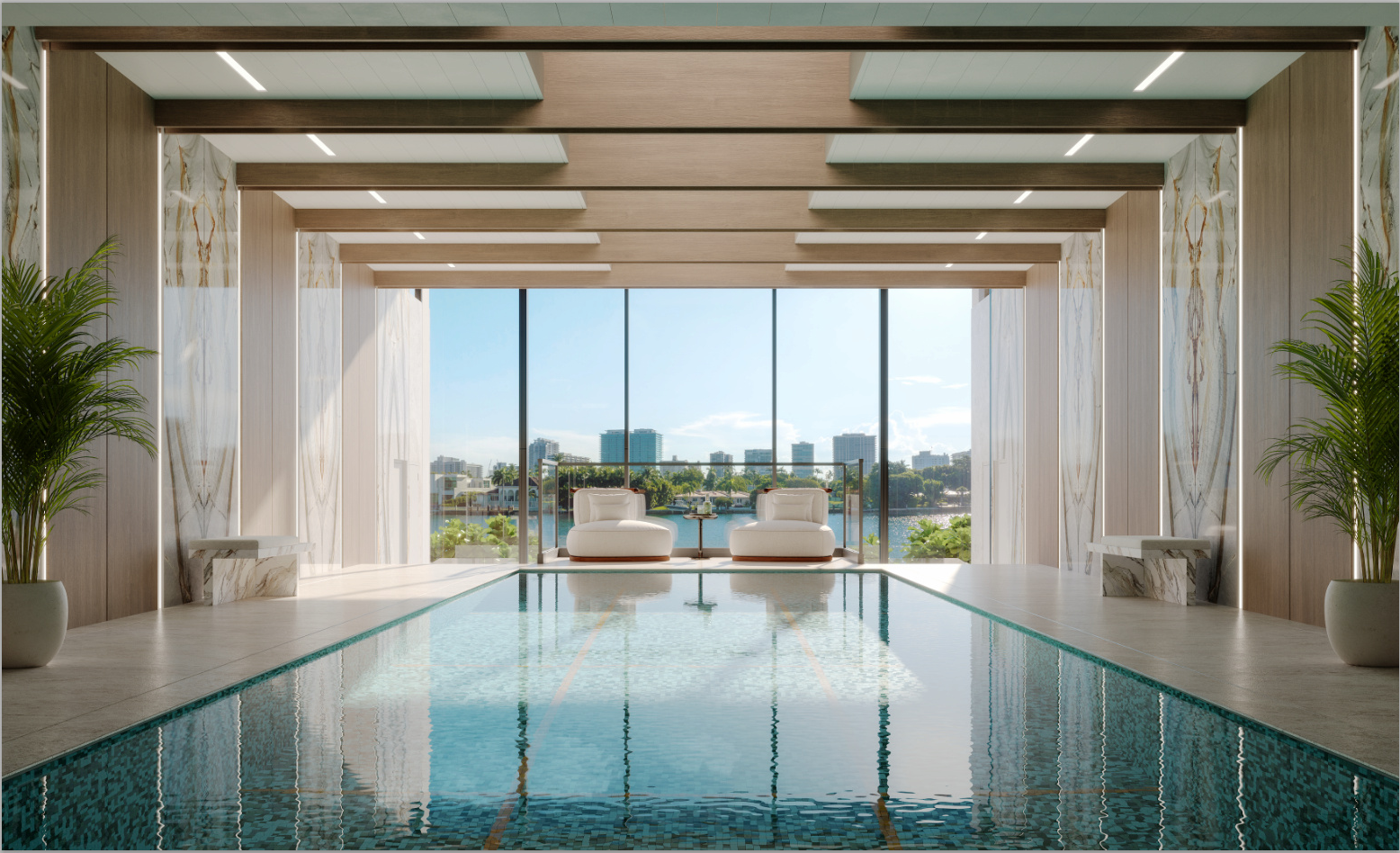Bay Harbor Towers indoor saltwater pool