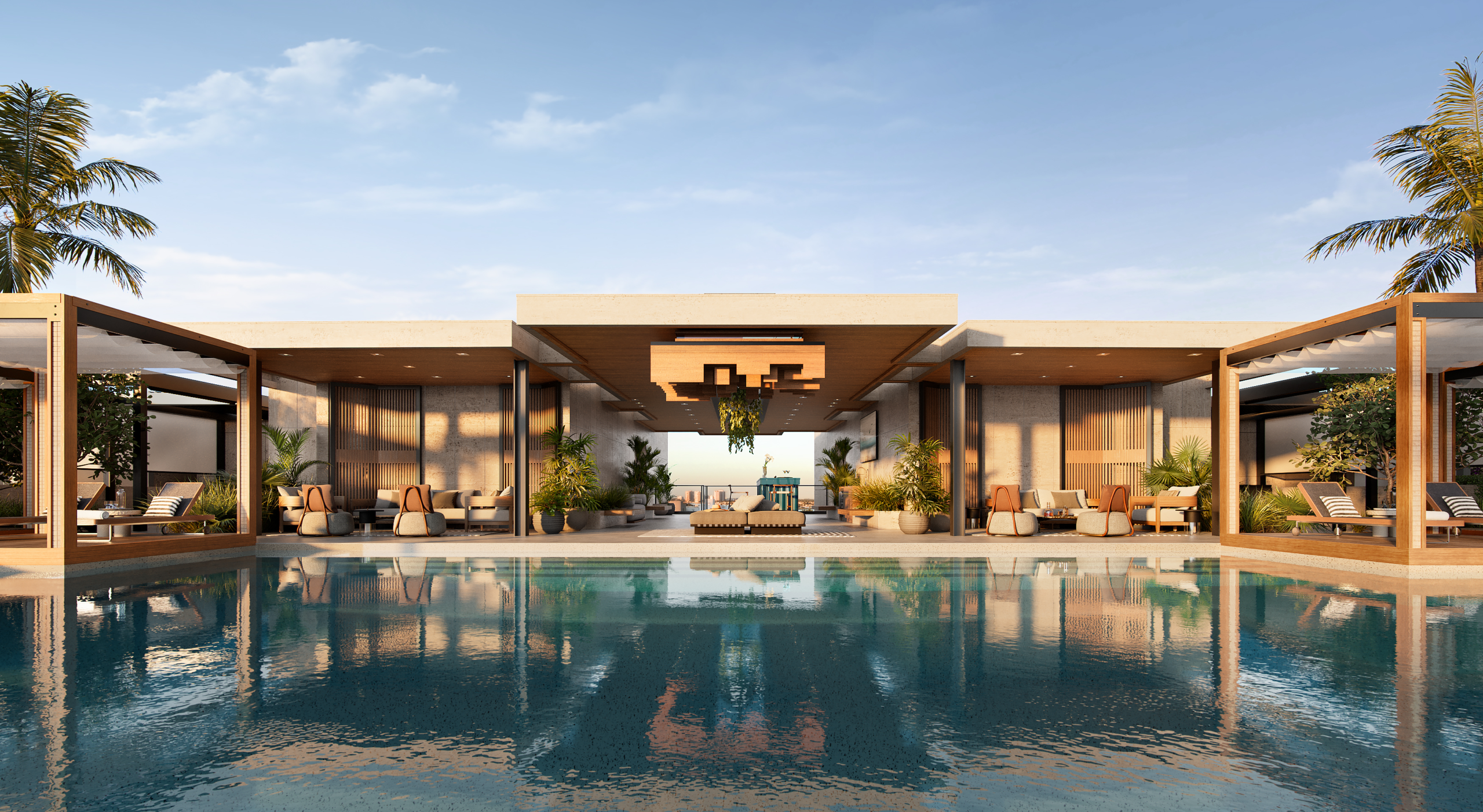 Bay Harbor Towers rooftop pool terrace