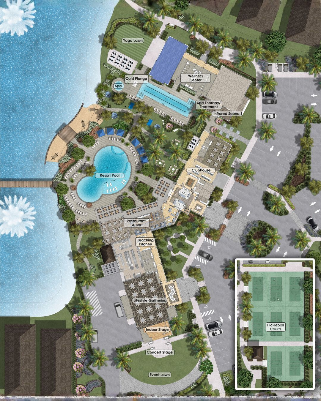 Esprit at Avenir planned amenity campus