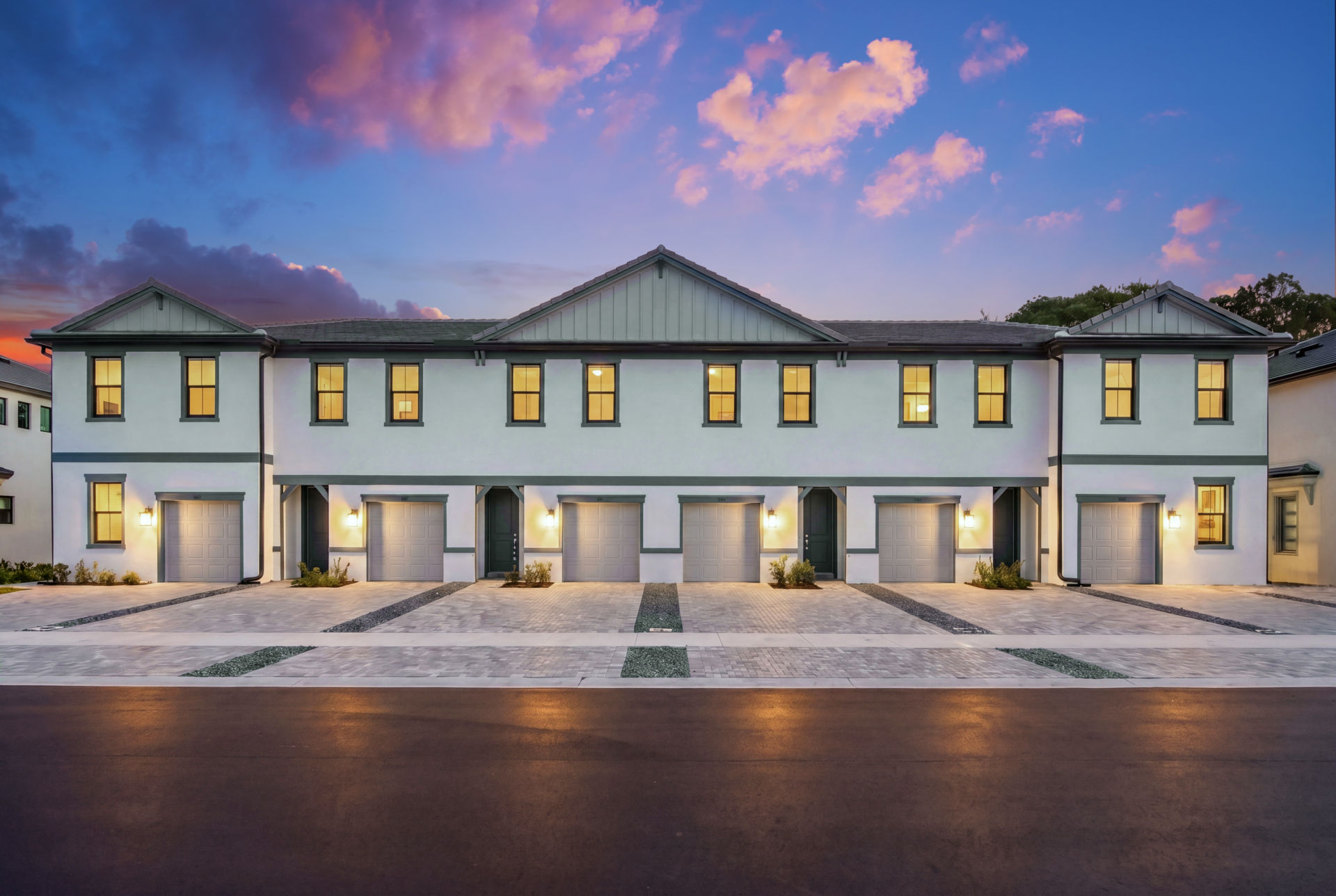 Everton townhome exterior