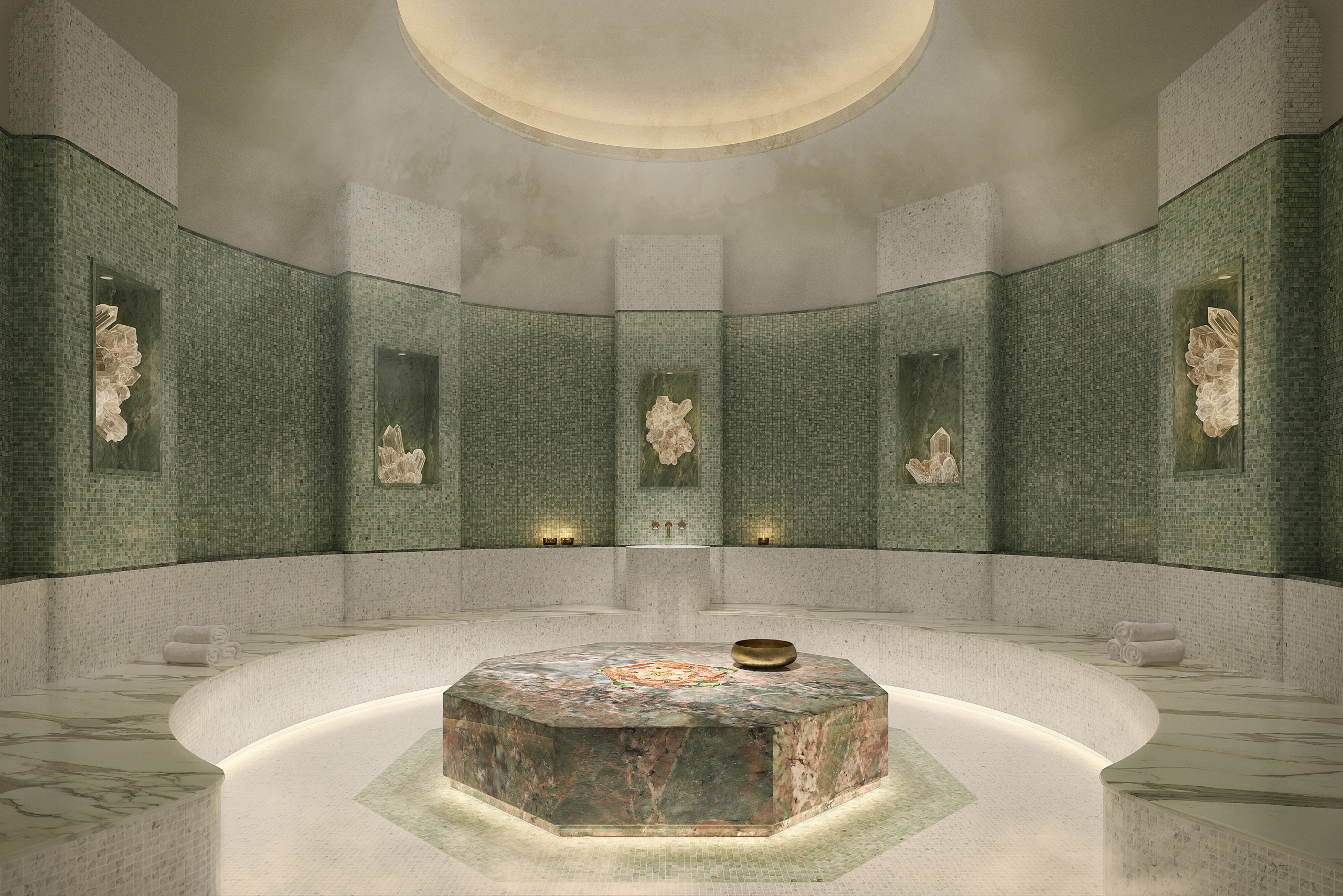 Faena Residences Miami Tierra Santa Healing House hammam