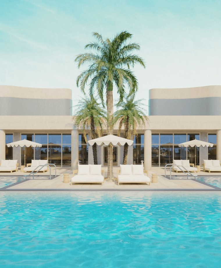 Flow House Miami Worldcenter pool