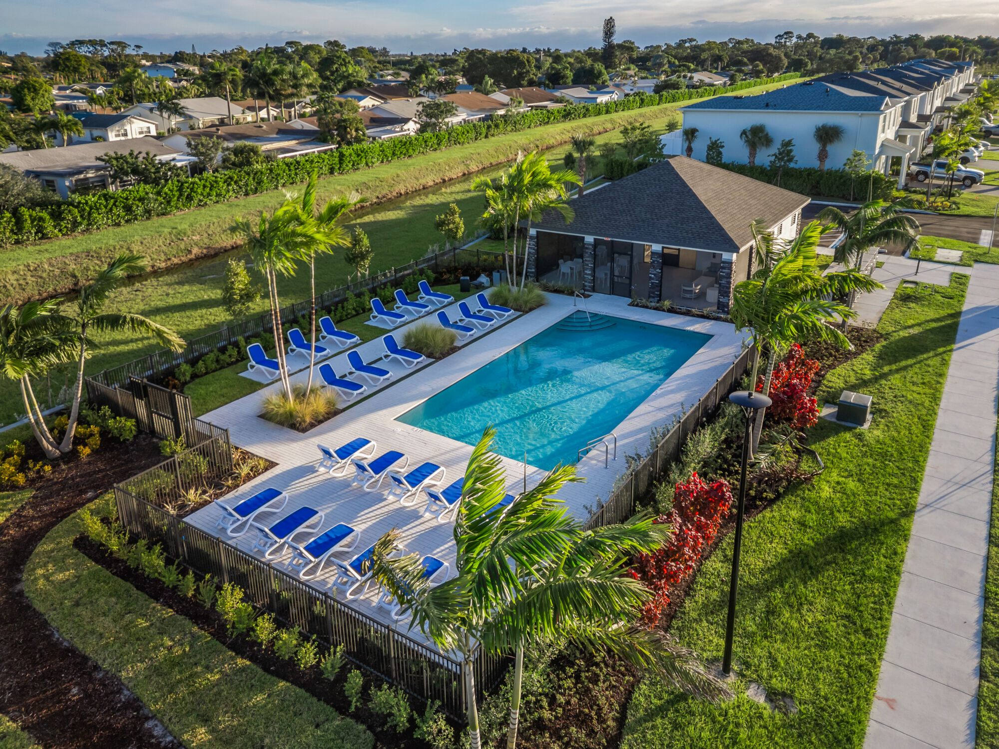 Forest Townhomes community cabana