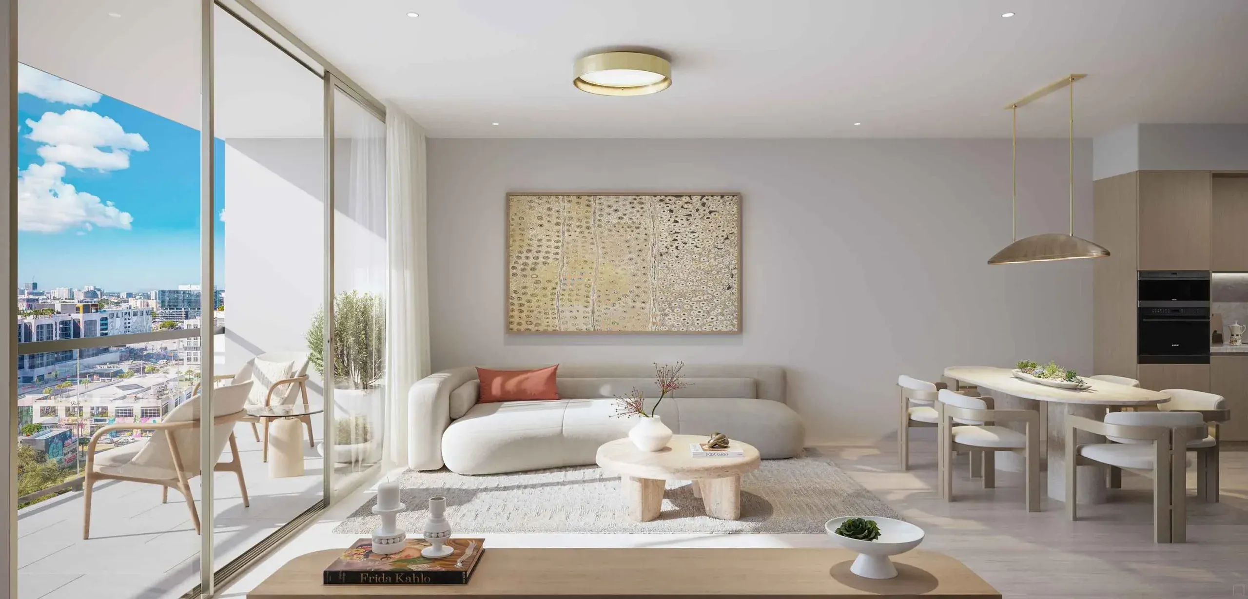 Frida Kahlo Wynwood Residences living and terrace