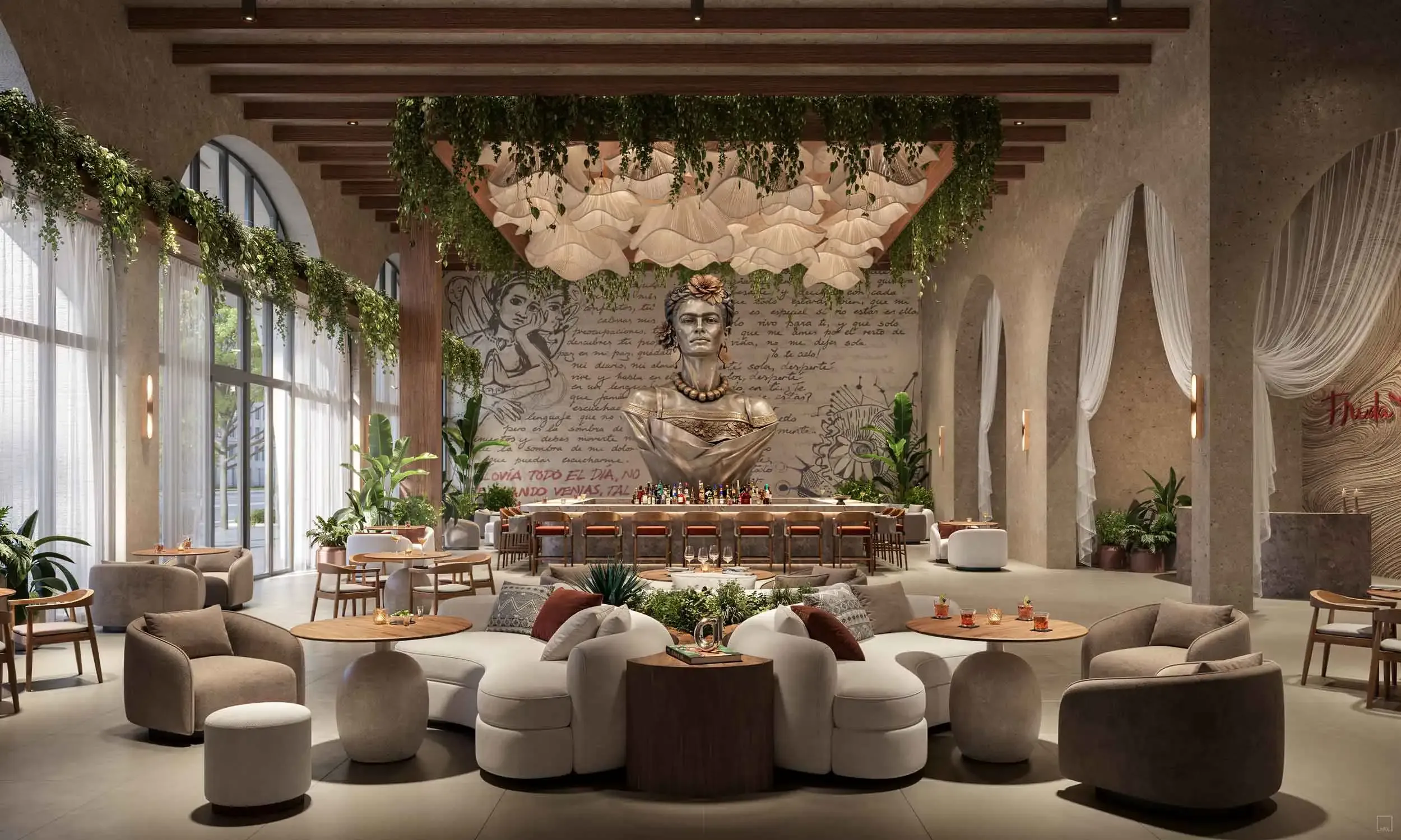 Frida Kahlo Wynwood Residences lobby