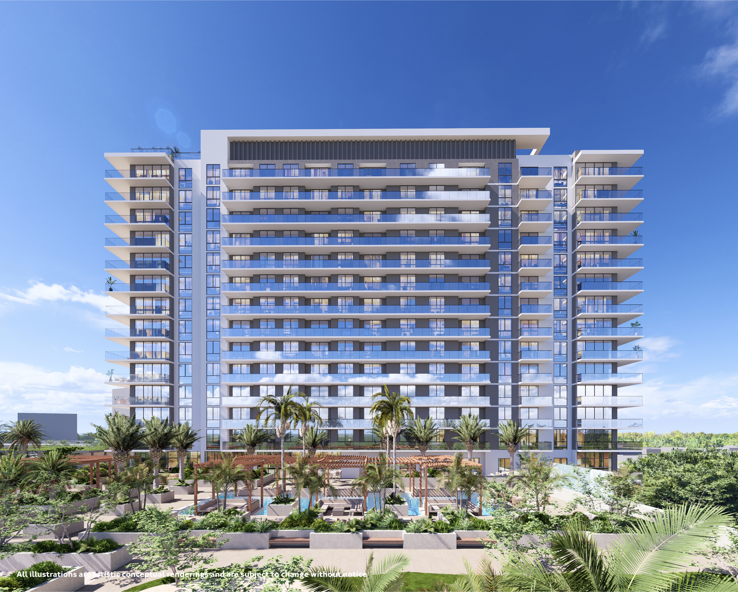 Gaia Residences Hollywood full building exterior