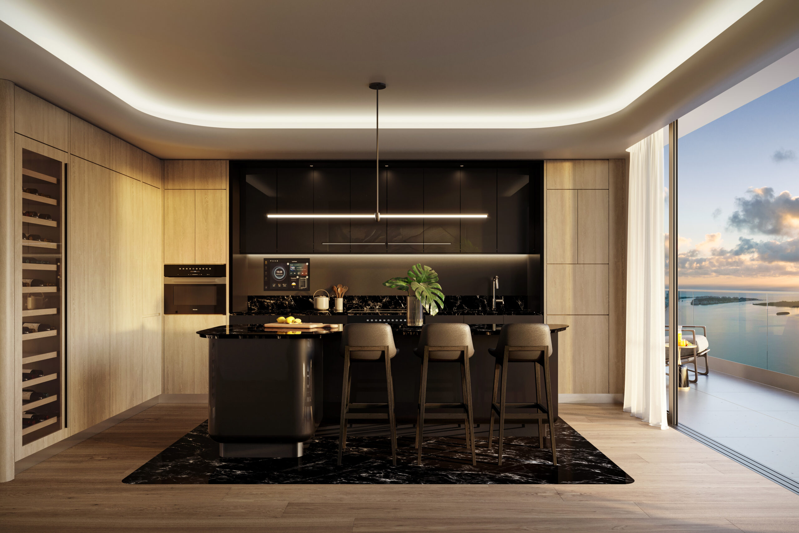 Mercedes-Benz Places Miami Kitchen