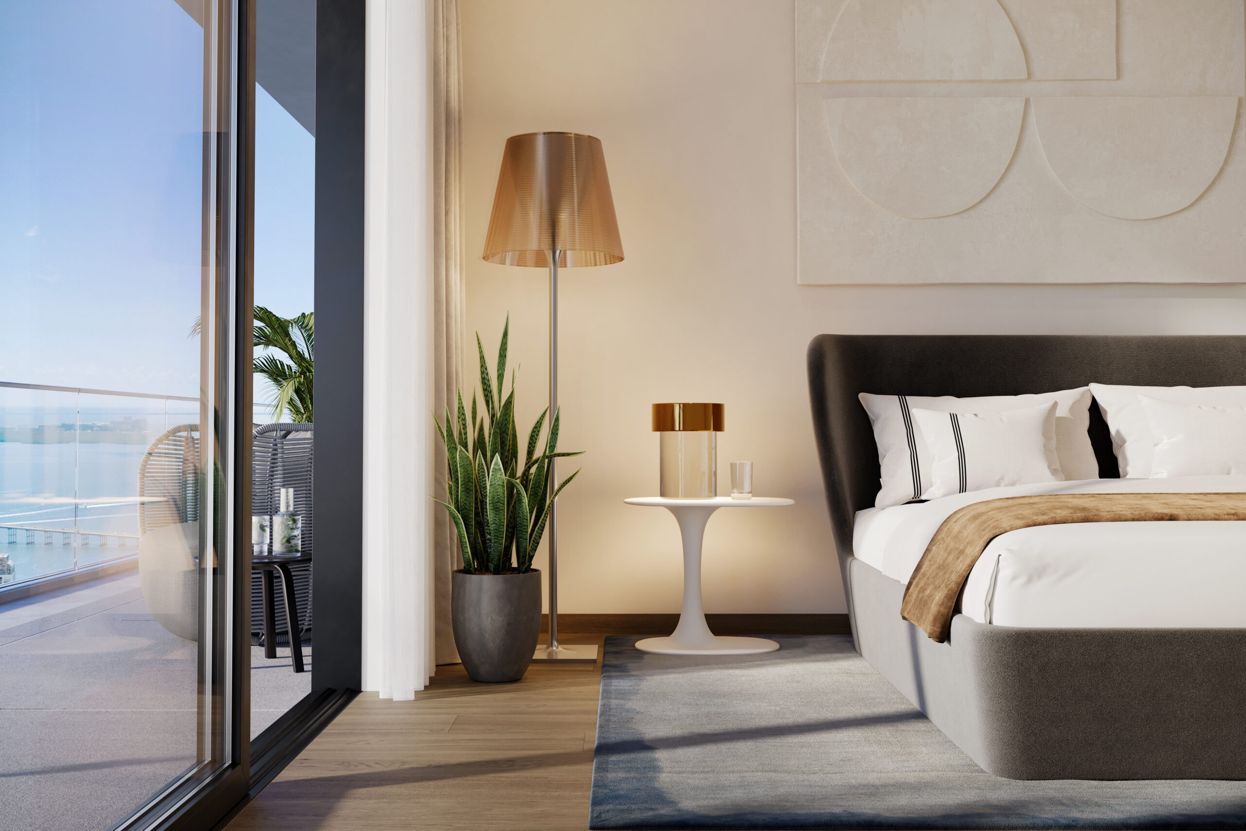 Mercedes-Benz Places Miami Primary bedroom