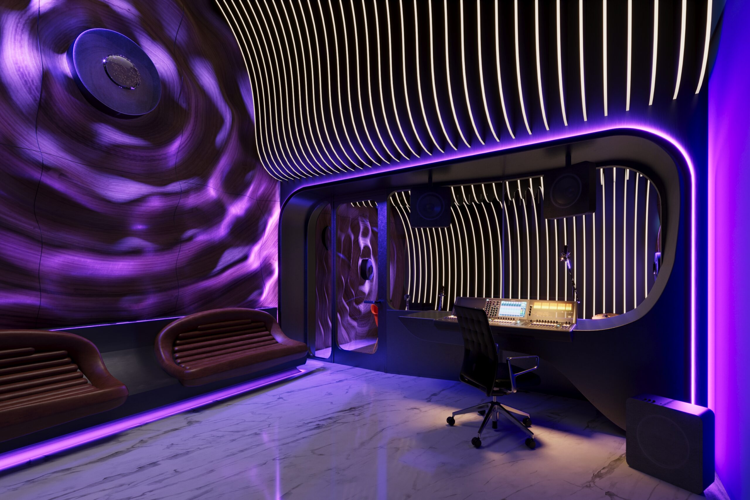 Mercedes-Benz Places Miami Recording studio