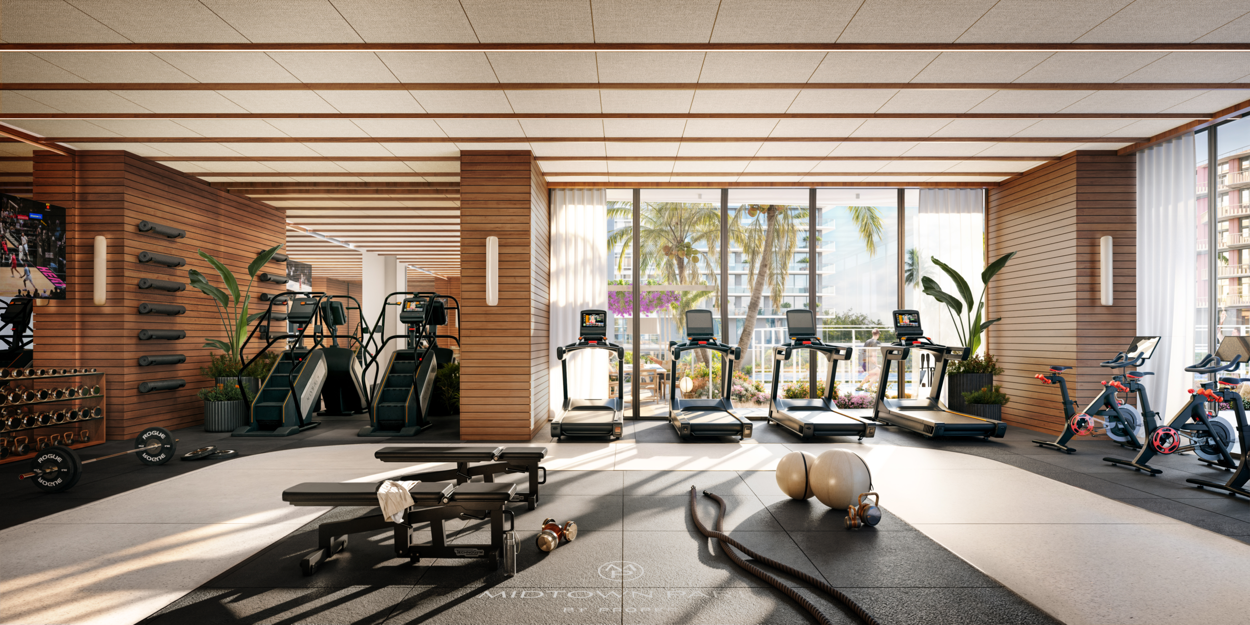 Midtown Park Residences by Proper fitness center