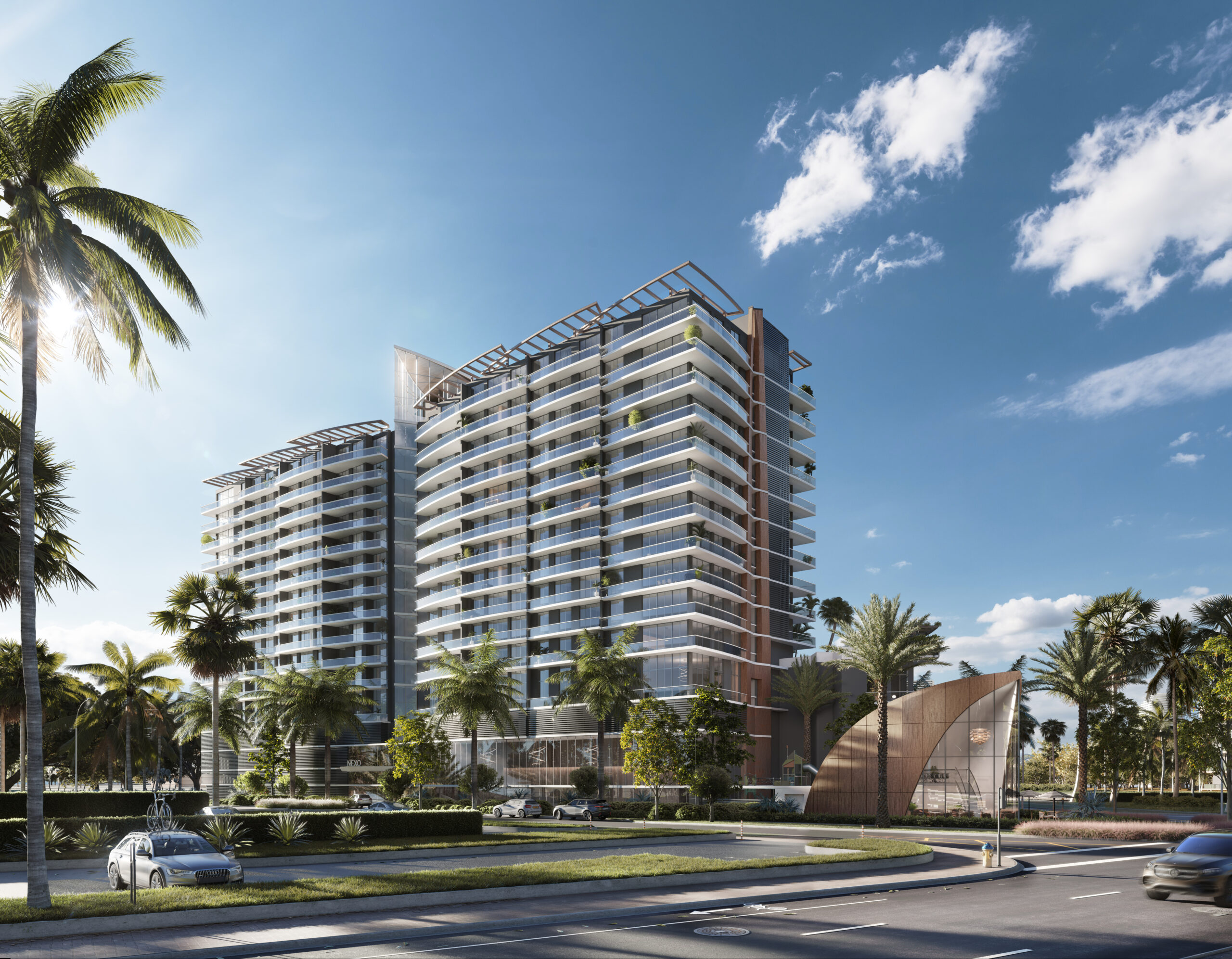 Nexo Residences building exterior