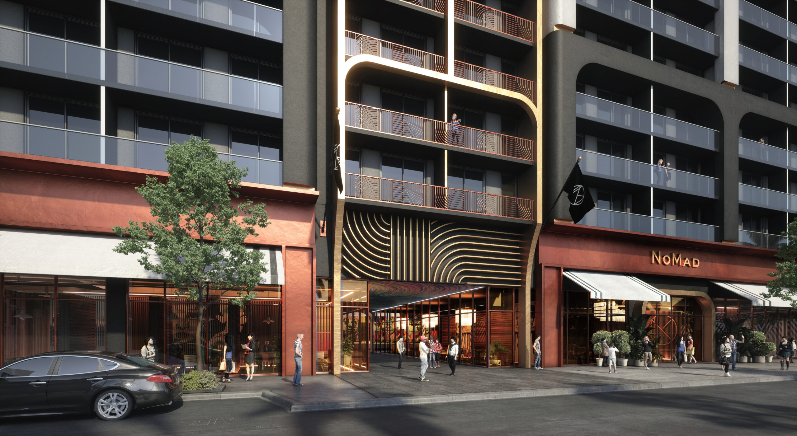 NoMad Residences arrival entrance