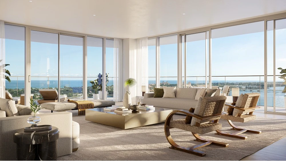Olara residence living room