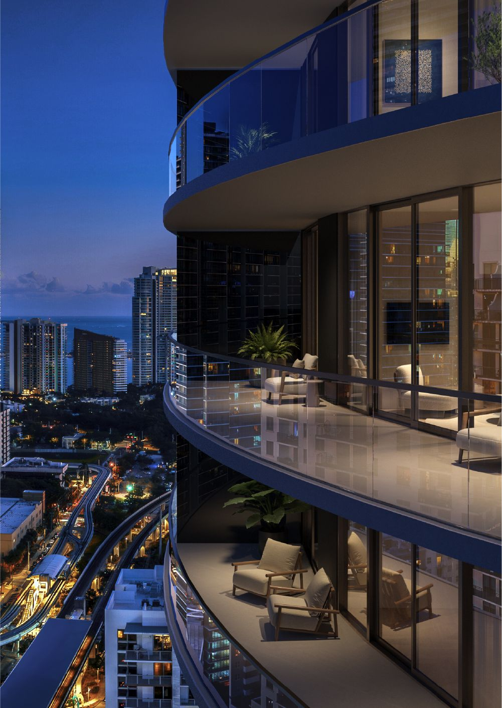 One Twenty Brickell Residences building