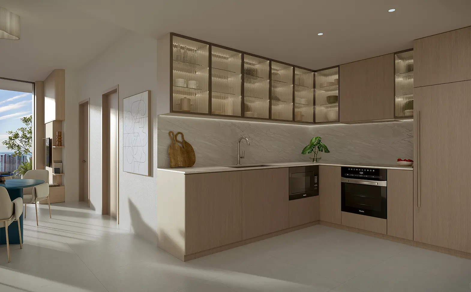 One Twenty Brickell Signature kitchen