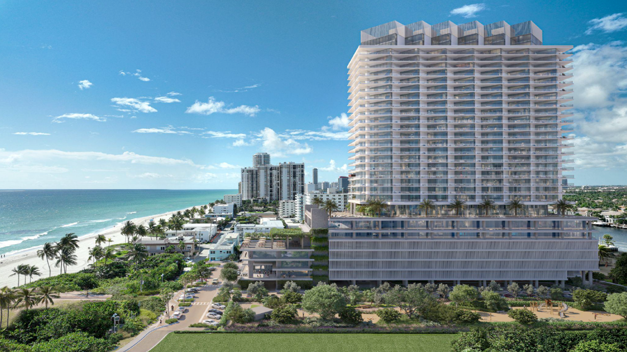 Portofino Hollywood proposed architecture October 2026