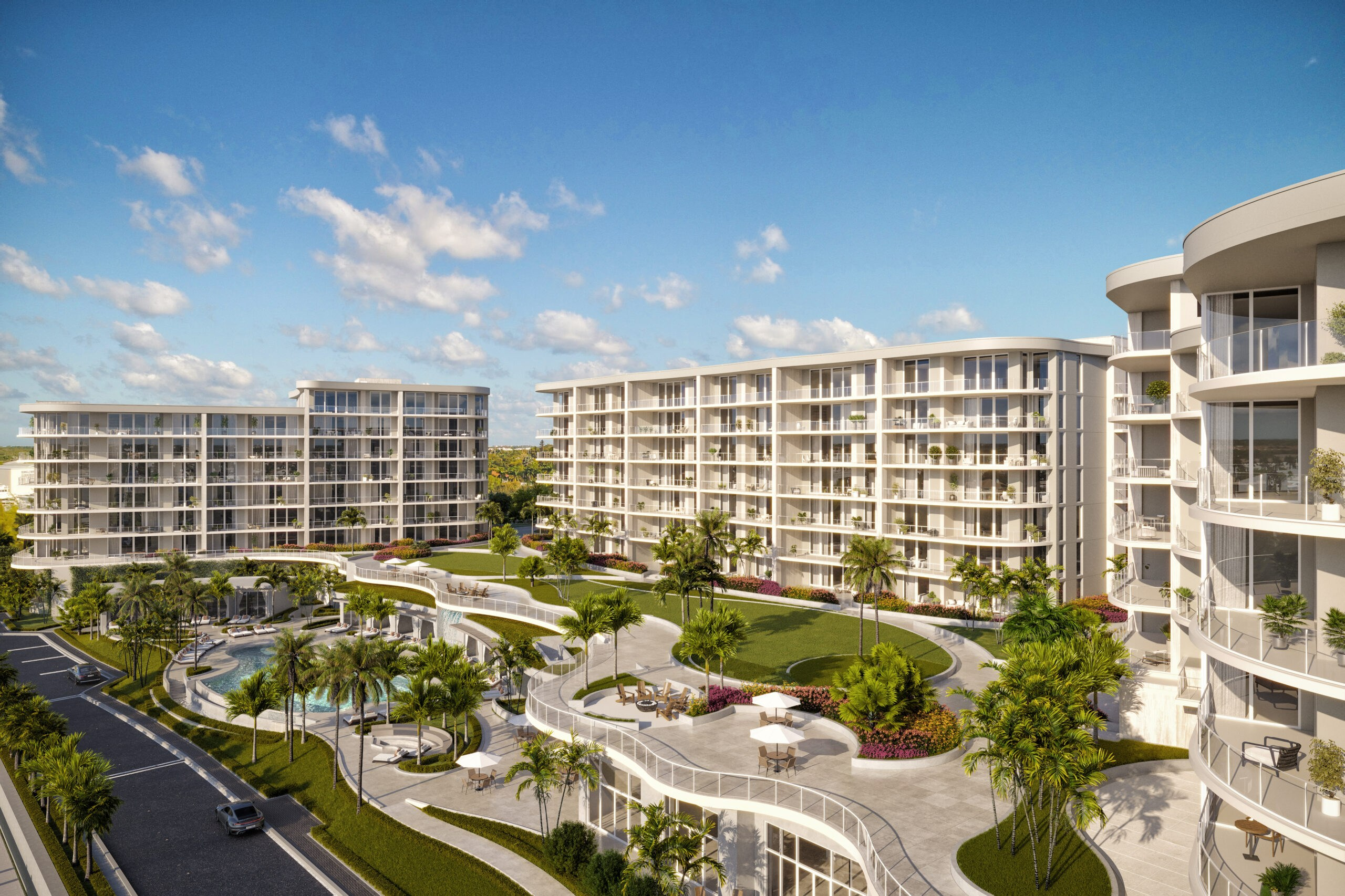 The Ritz-Carlton Residences Palm Beach Gardens waterfront amenity terrace
