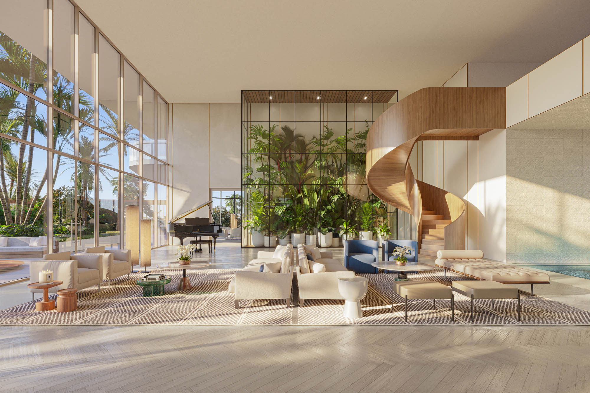 Ritz-Carlton Residences Pompano Beach lobby