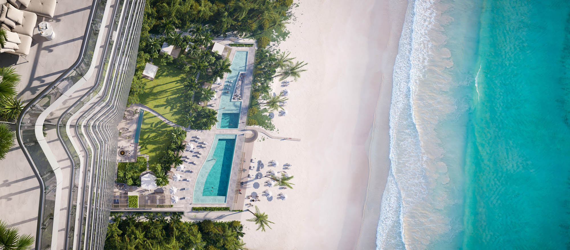 Ritz-Carlton Residences Pompano Beach oceanfront setting