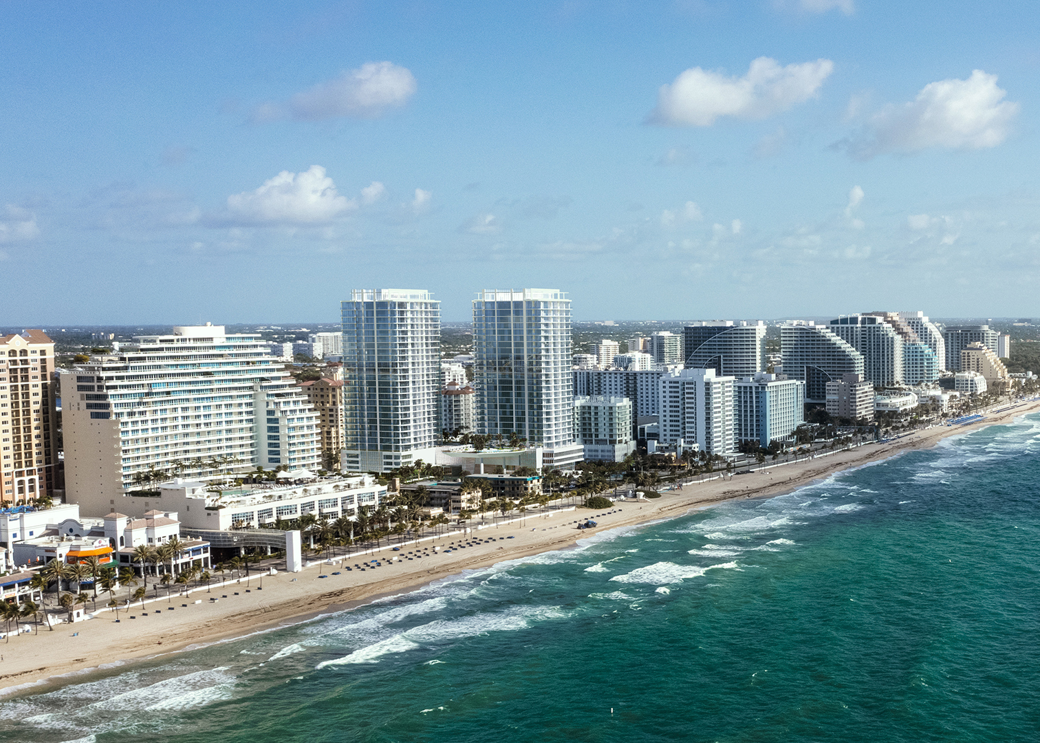 Selene Oceanfront Residences towers