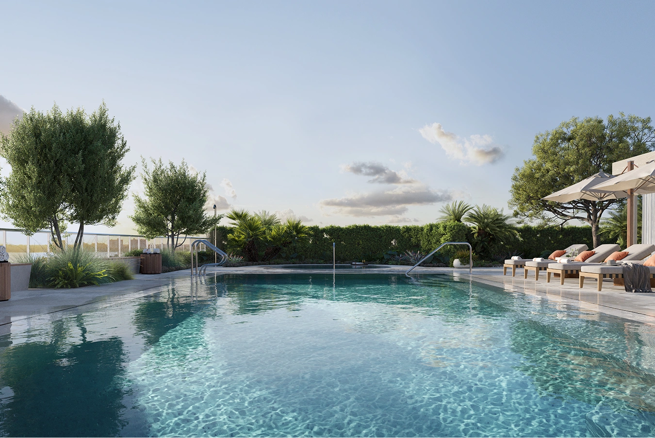 THE WELL Bay Harbor Islands rooftop pool