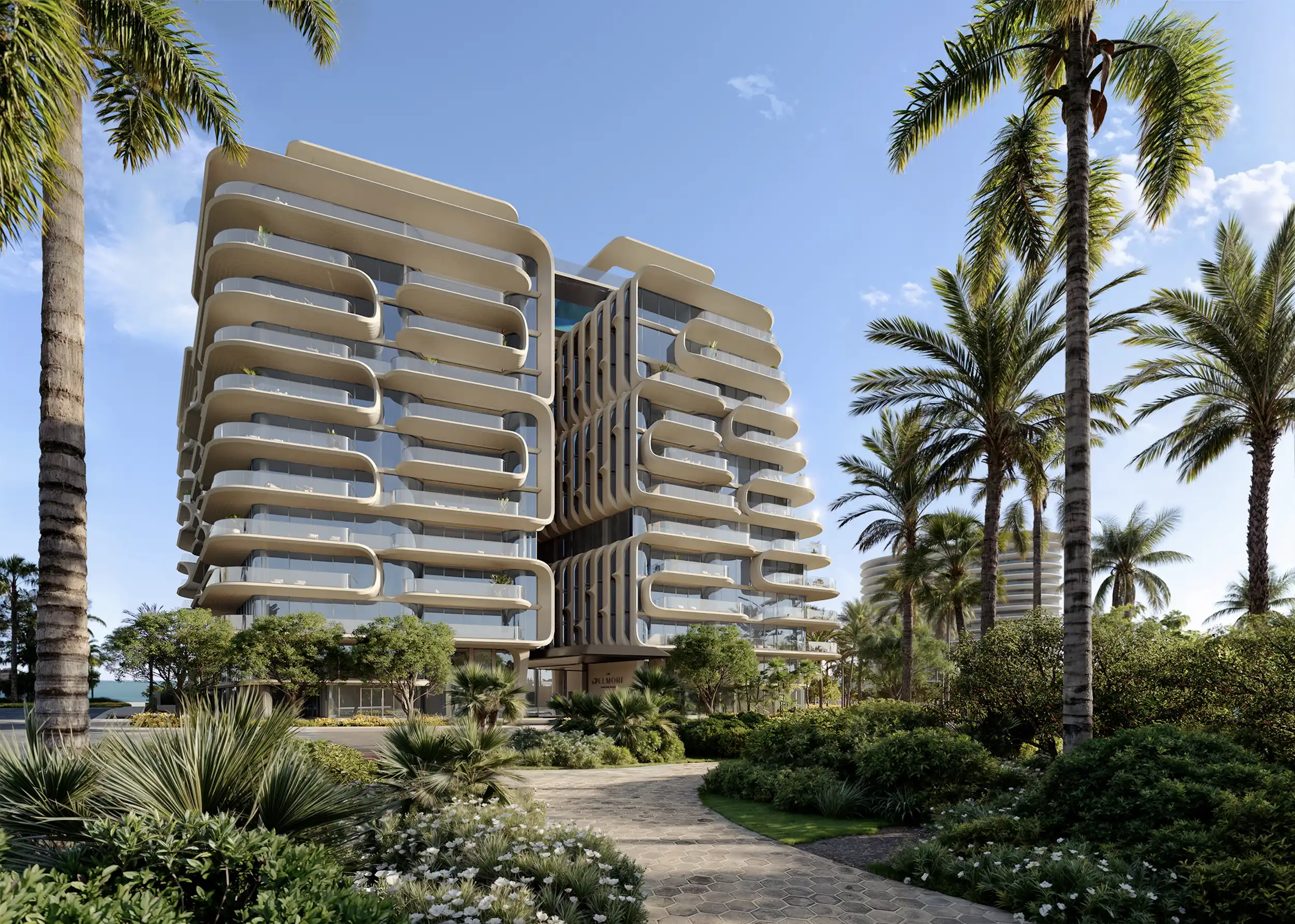 The Delmore Surfside — project rendering (architectural rendering)