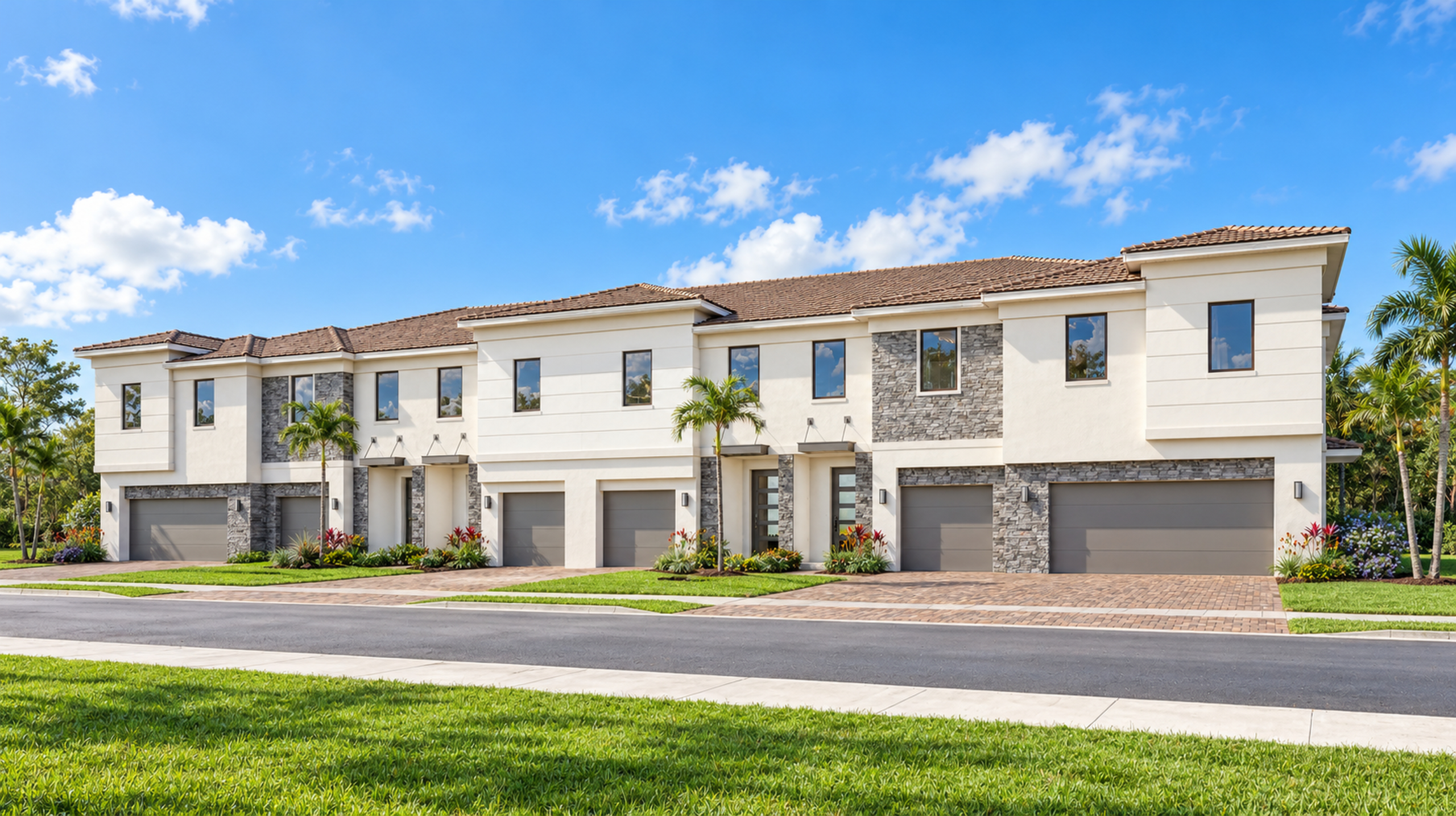 The Estates at Lotis Wellington townhomes