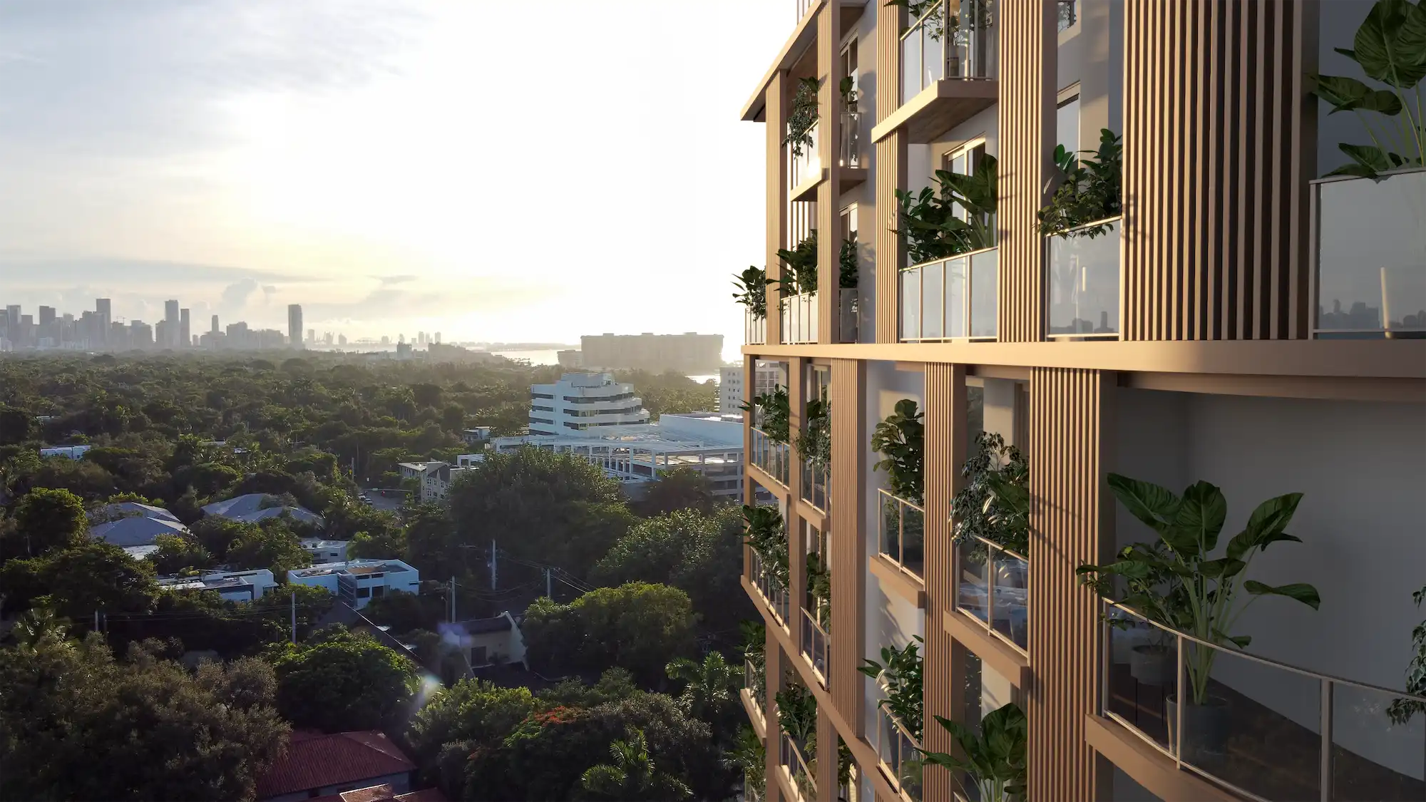 The Lincoln Coconut Grove building