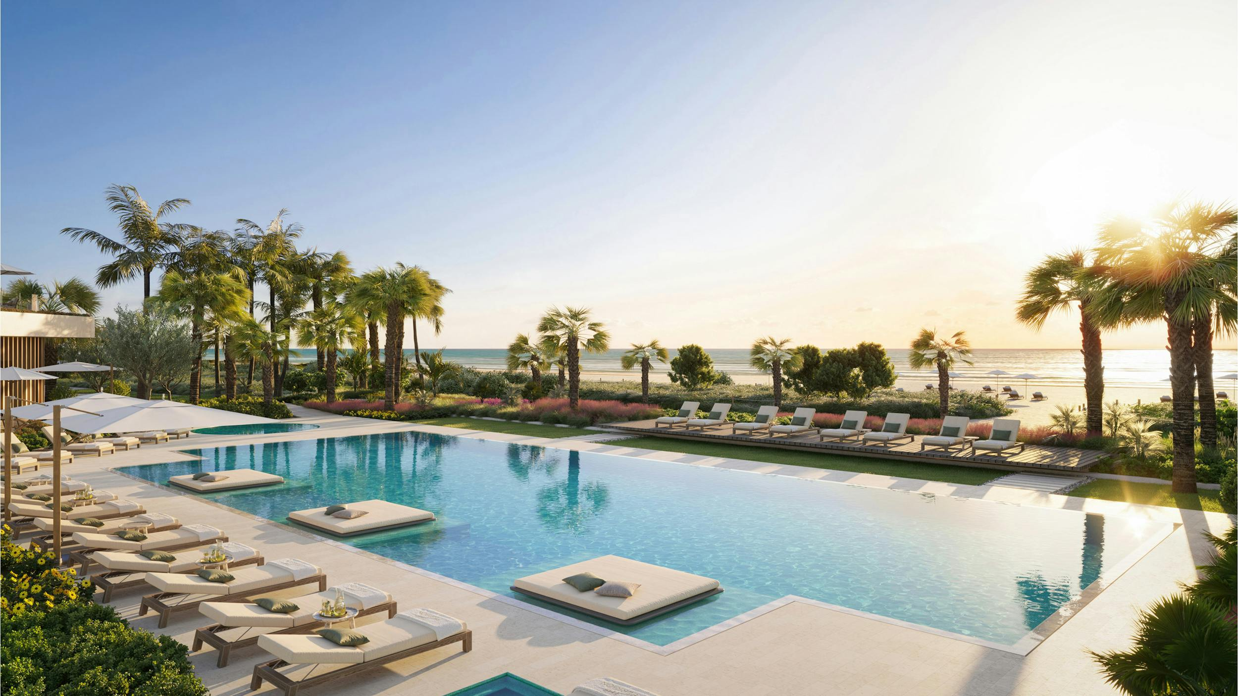 The Perigon oceanfront pool