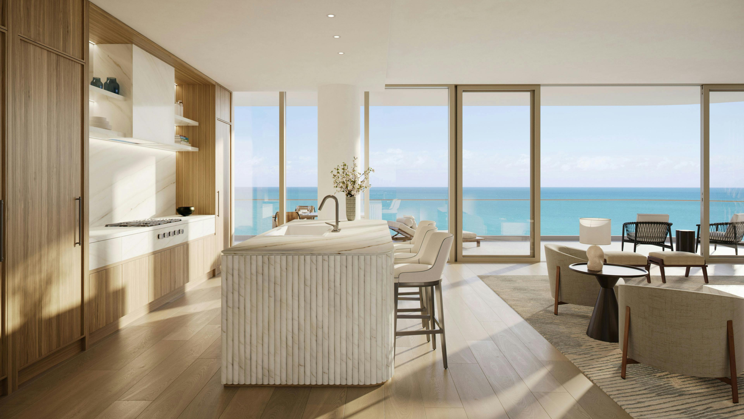 The Perigon residence kitchen