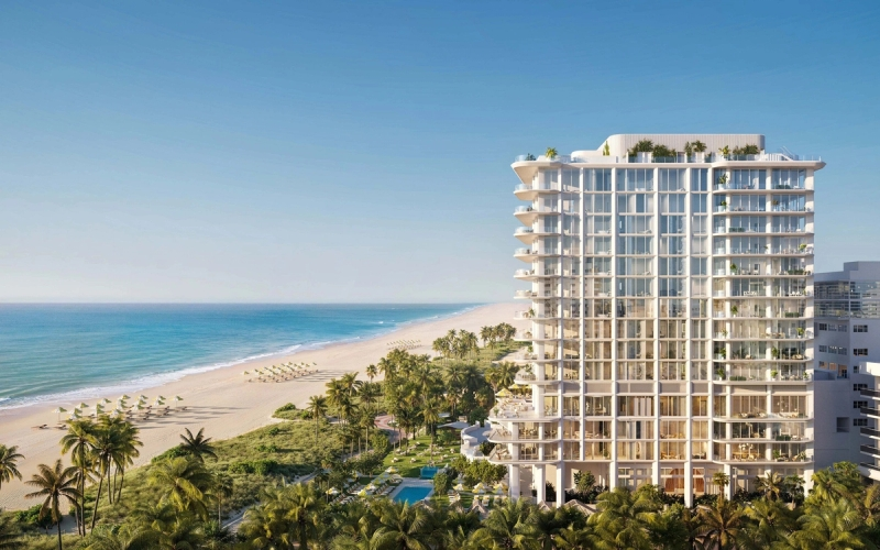 The Ritz-Carlton Residences South Beach building exterior