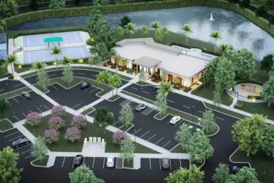 The Woodlands community exterior