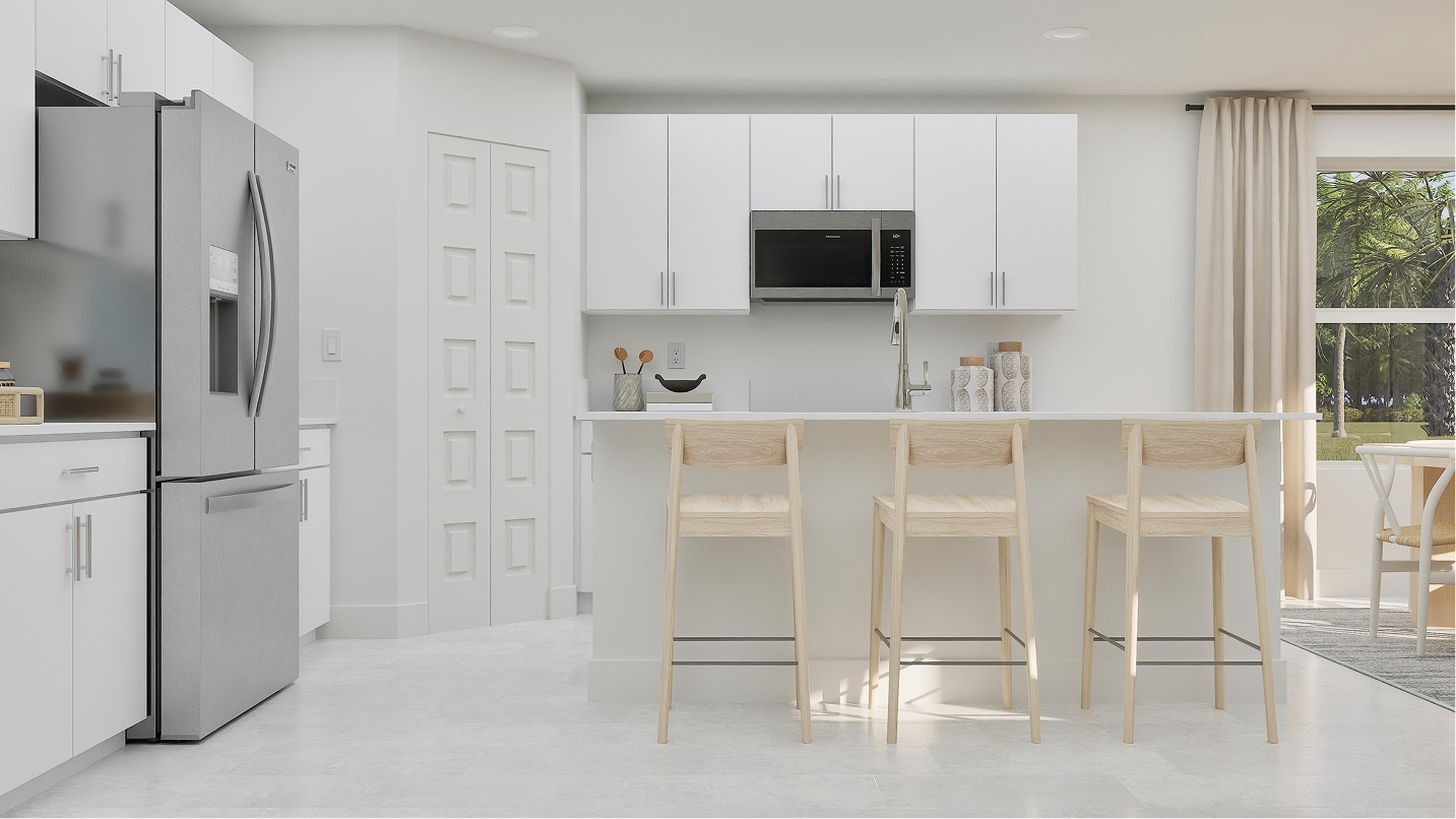 Verdana Grove Celeste kitchen design