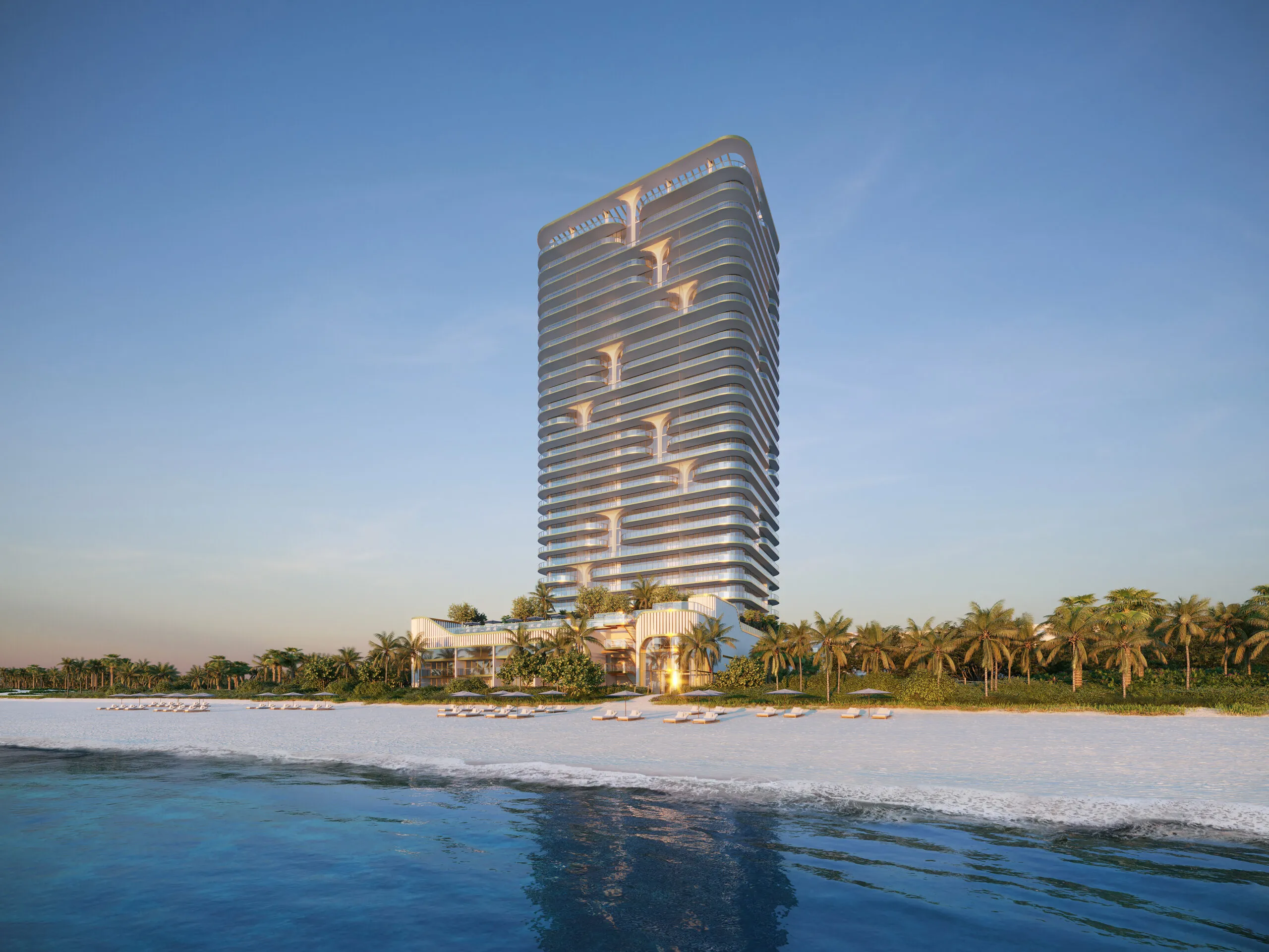 Waldorf Astoria Residences Pompano Beach oceanfront tower