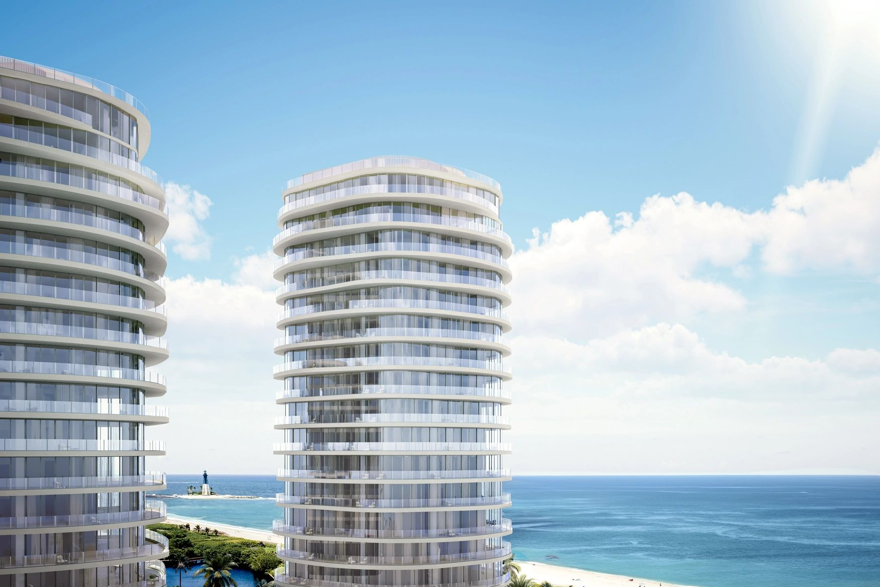 Armani/Casa Residences Pompano Beach building exterior