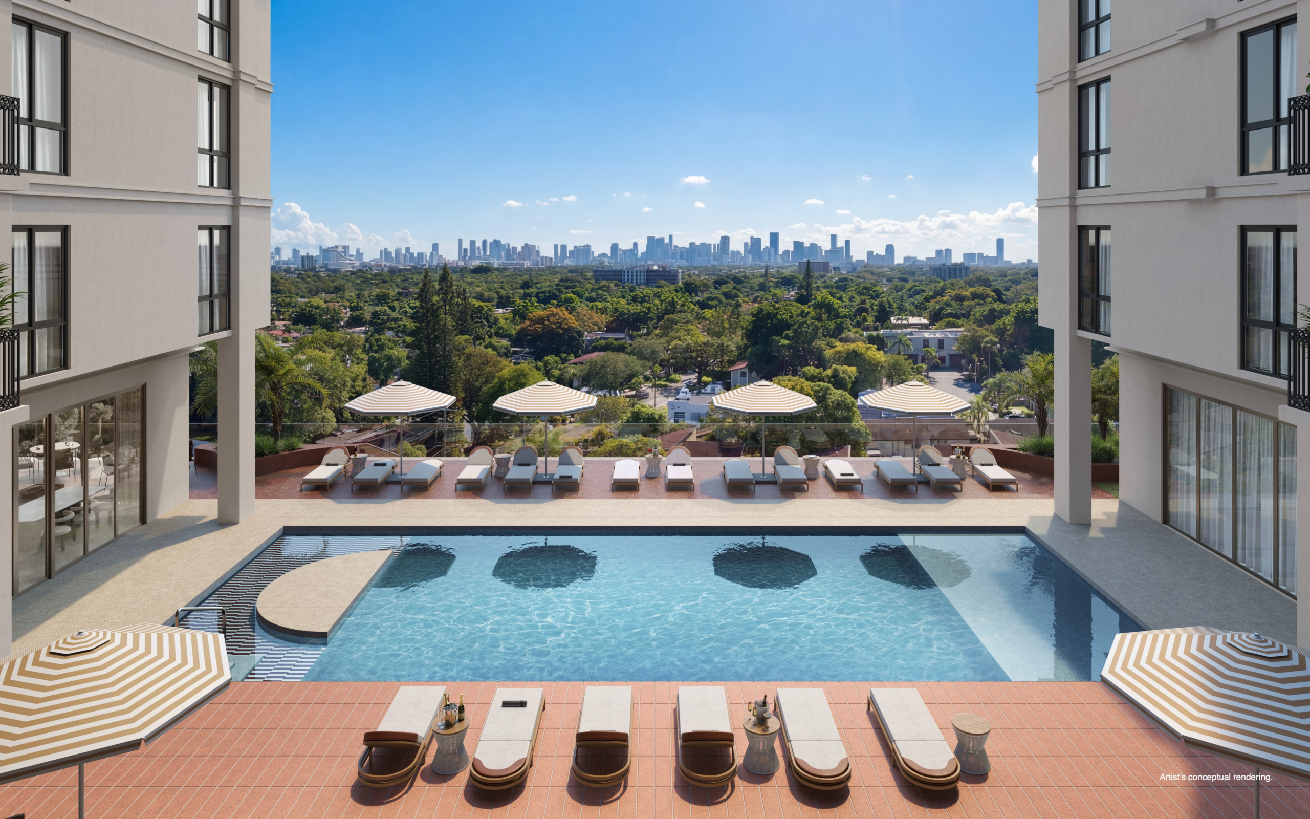 Seventeen Gables pool deck
